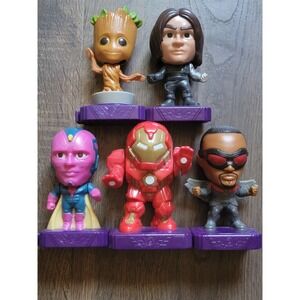 Marvel Avengers McDonald's‎ Happy Meal Toys Groot Winter Soldier Falcon